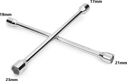 DUMDAAR Heavy duty 4in1 Double side wrench set Size (17,19,21 & 23)mm Double Sided Combination Wrench