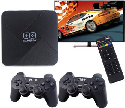 XRL 4kUltra HD Game Stick with Android Tv 9.1 Box Dual System Handheld Gaming Console
