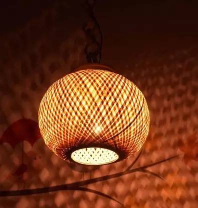 M/s sudha hand craft Bamboo Lamp shade Hanging Lights (Pendant Lights) Lamp Shade