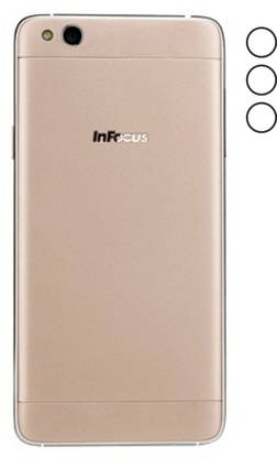 CHAMBU Back Camera Lens Glass Protector for Infocus M535 Plus
