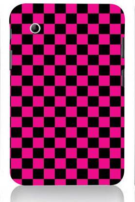Mclaxa DarkPink Checkr, Samsung Galaxy Tab 2 (7.0) Hipercharge Matte Back Skin Mobile Skin
