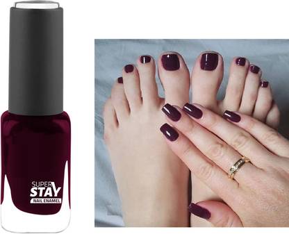 ADJD Maroon High-Shine Long Lasting Professional Nail Polish Maroon color MAROON