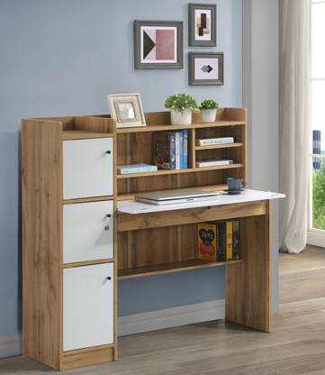 DeckUp Versa Wotan Oak & White Engineered Wood Office Table