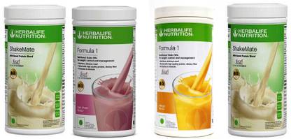 HERBALIFE FORMULA1 ROSE KHEER + MANGO & SHAKEMATE 2 PIECES Plant-Based Protein