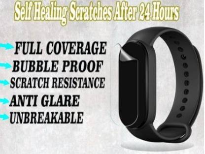 Xuwap Screen Guard for Fitbit Charge HR Large Smart Band
