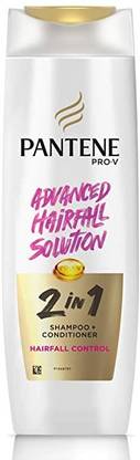 PANTENE Advanced Hairfall Solution, Hairfall Control Shampoo, Pack of 1, 340ML, Pink
