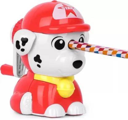 DhyeyCollection Pencil Sharpener Cute 3D Dog Shaped Hand Held Dog Sharpeners