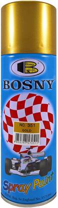 Bosny (gold shade code no-- 351) Gold Spray Paint 400 ml