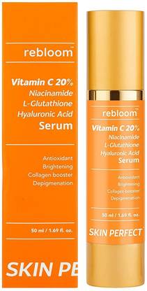 Rebloom Vitamin C 20% + Hyaluronic Acid Serum