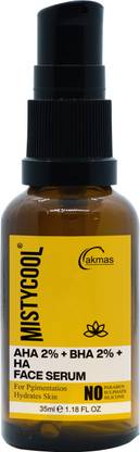 Mistycool AHA 2% + BHA 2% + HA 35ml Face Serum | Prevent Wrinking & Hydrate Skin