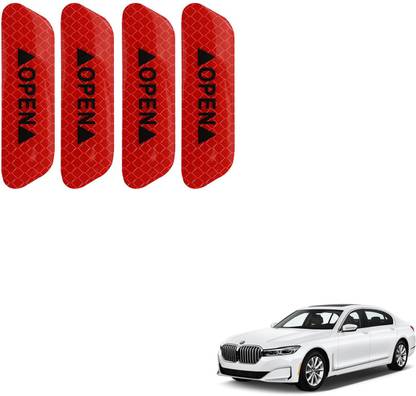 AAKICHI Red Car Door Open Warning Reflective Sticker-45 0.05 mm x 25 m Peppy Red Reflective Tape