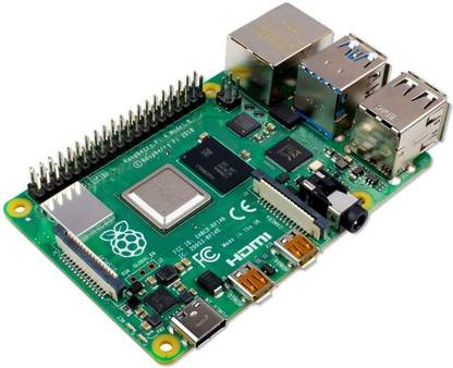 ELeCTRO buddy Raspberry Pi 4 All New Raspberry Pi Desktop Computer Raspberry Pi Kit (4GB) TR4Socket Nano-ITX ARMv7 Chipset DDR4 Motherboard for Desktop, Laptop