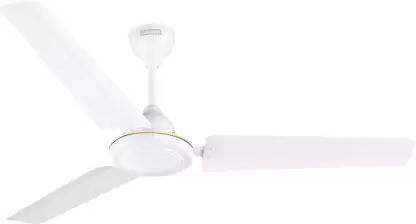 LUMINOUS Pulse 50 1200MM White 1200 mm 3 Blade Ceiling Fan