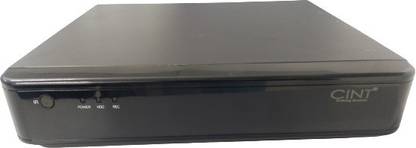 CINT 4 Channel Digital Video Recorder (DVR) with 6TB 1 HDD ports supports 5MP HD Security Camera