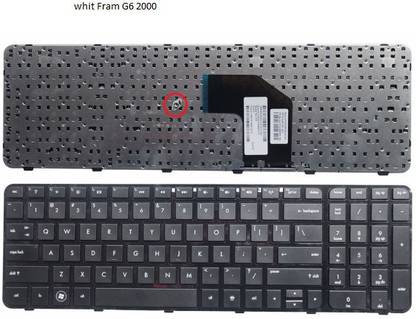 Aykait Compatible With g6 2000 With Frame Laptop Keyboard Replacement Key