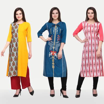 Women Floral Print Kurta
