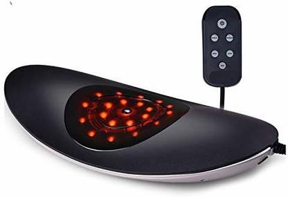 top health Lumbar Traction Device Back Pain Relief Low Back Stretcher with Vibration & Heat Medical Reacher & Grabber