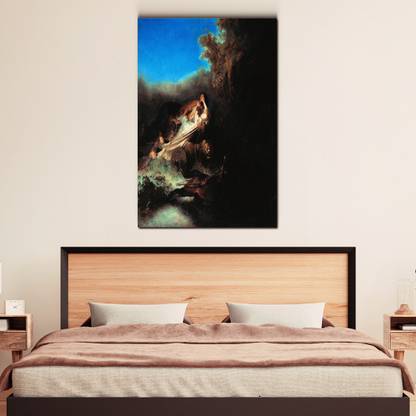 Artdira The Abduction Of Proserpina Canvas 36 inch x 24 inch Painting