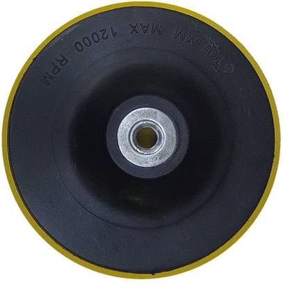 DUMDAAR Heavy duty 5inch backing pad Size M14 Metal Polisher
