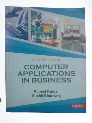 Computer Applications In Business