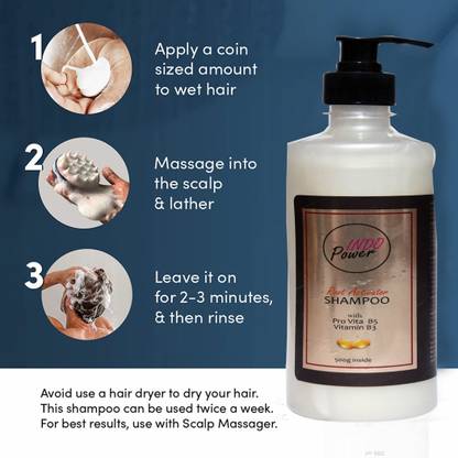 INDOPOWER ZhH 76-ROOT ACTIVATOR SHAMPOO 500g.