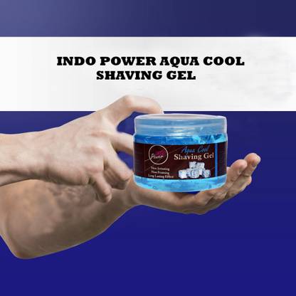 INDO POWER ABD58 -AQUA COOL SHAVING GEL 200g.