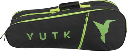 YUTK Badminton Squash Racket Shoulder Bag for 7Racquet Waterproof (3 zipper)