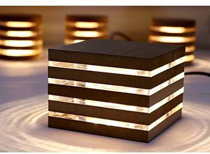 SeaRegal Bedroom Square Bedside Night Light Table Lamp Table Lamp
