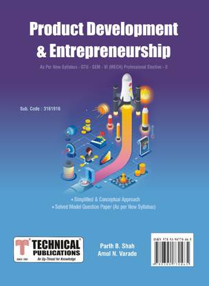 Product Development & Entrepreneurship for GTU 18 Course (VI- Mech./Prof. Elec.-II - 3161916)