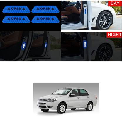 PROEDITION Car Stickers Reflective Open Warning Strip Mark Tape Sign 216 5 mm x 5 m Blue Reflective Tape