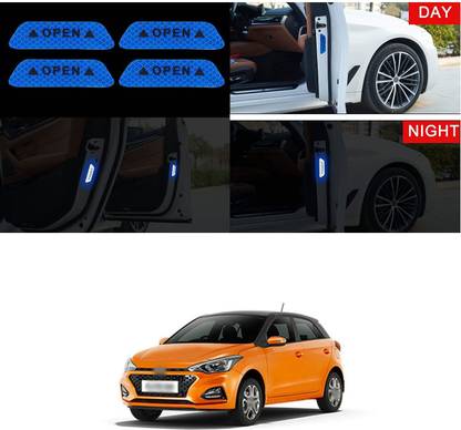 PROEDITION Car Stickers Reflective Open Warning Strip Mark Tape Sign 122 5 mm x 5 m Blue Reflective Tape
