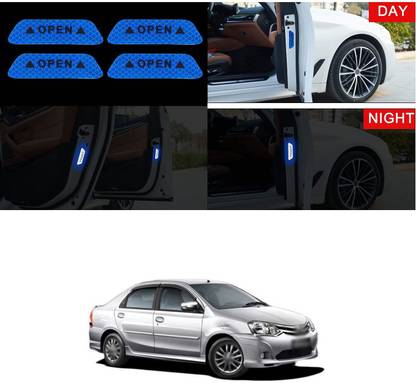 PECUNIA Car Stickers Reflective Open Warning Strip Mark Tape Sign 157 5 mm x 5 m Blue Reflective Tape