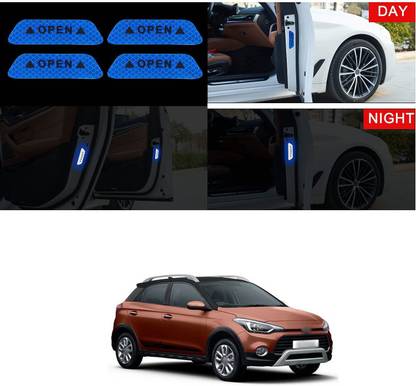 PROEDITION Car Stickers Reflective Open Warning Strip Mark Tape Sign 244 5 mm x 5 m Blue Reflective Tape