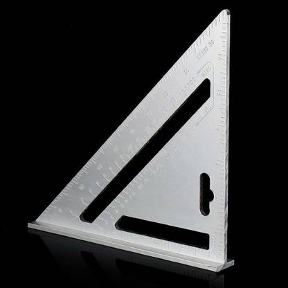 Dhupgarh Triangle Protractor Scale of engineering works 90 degree Right Angle Set square Tri-Square