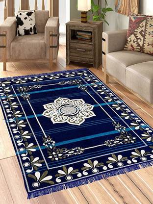 Nature A Blue Cotton Carpet