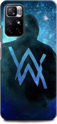 INDICRAFT Back Cover for REDMI Note 11T 5G FADED, ALAN WALKER, MUSIC, BLUE SPACE, EDM, DJ