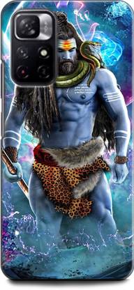 INDICRAFT Back Cover for REDMI Note 11T 5G SHIVJI, LORD SHIVA, MAHADEV, BHOLENATH, GOD