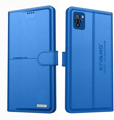 KIVANO Flip Cover for Xiaomi Redmi Note 10 / Xiaomi Redmi Note 10s| Luxurious Design | Handcrafted Unique