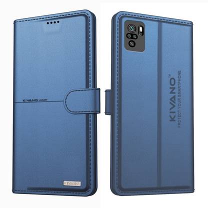 KIVANO Flip Cover for Xiaomi Redmi Note 10 | Luxurious Design|Inside Pockets & Inbuilt Stand|Magnetic Closing