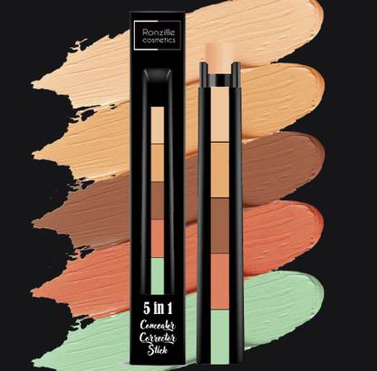 RONZILLE High quality Concealer Corrector stick 5in1 Concealer Medium Contour Concealer
