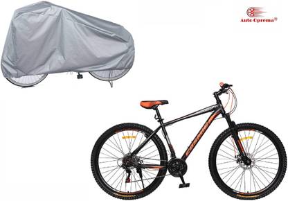 Auto Oprema Universal Water Resistant HUGE Bicycle Cover Free Size Bicycle Cover (Silver)-5 Bicycle Cover Free Size