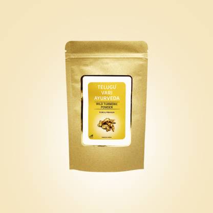 Telugu Vari Ayurveda WILD TURMERIC POWDER