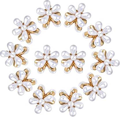 alamodey Multipack of 6: It includes 6cp of pearl clutchers(Claw) Hair Claw
