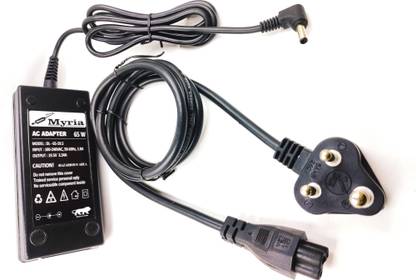 Myria D-L 2650, 3050, 3250, small pinsize 4.5 x 3.0 mm 65 W Adapter