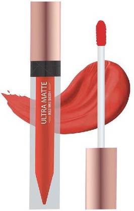 GFSU RED ORANGE MATTE LIQUID LIPSTICK SMUDGE PROOF