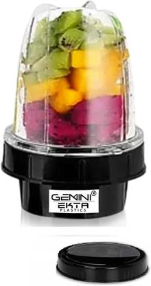 Gemini Bullet Jar for Mixer Grinder Small (350 ML) ABS Transparent Mixer Juicer Jar Mixer Juicer Jar