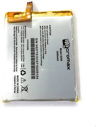 ININSIGHT SOLUTIONS Mobile Battery For  Micromax Q380 Micromax Q380