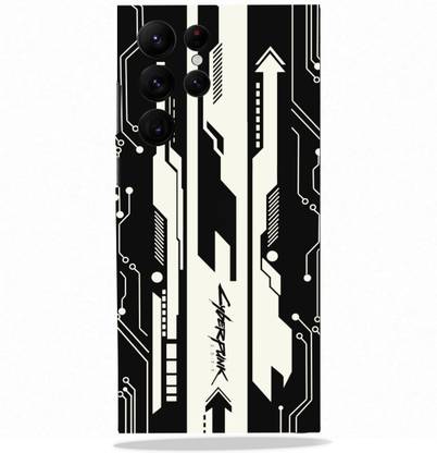 CLAXA White Cyberpunk, White Cyberpunk Skin For Samsung S22 Ultra Mobile Skin