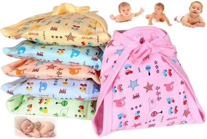 Mandisha New Born Baby Cotton Nappies (Langot) Single Layer (Size -Extra Large)