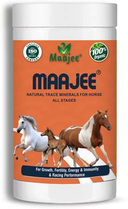 MAAJEE Horse Health Supplement - Horse Nutrition - For Healthy Digestion Pet Health Supplements